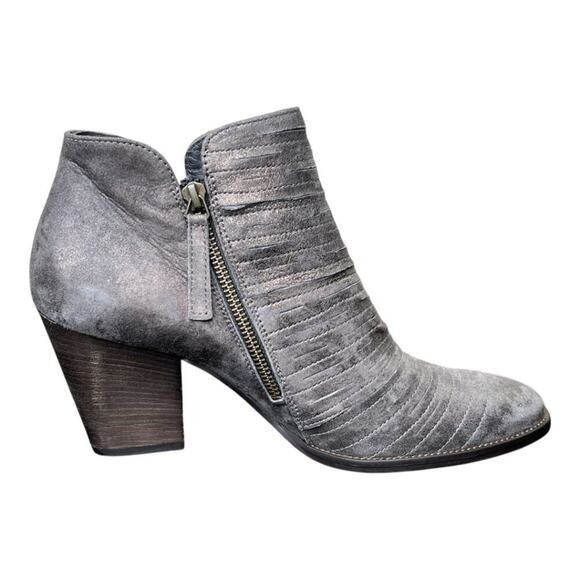 Paul Green Malibu Earth Antique Metallic Booties Size EU 8/US 10.5 - Picture 6 of 10